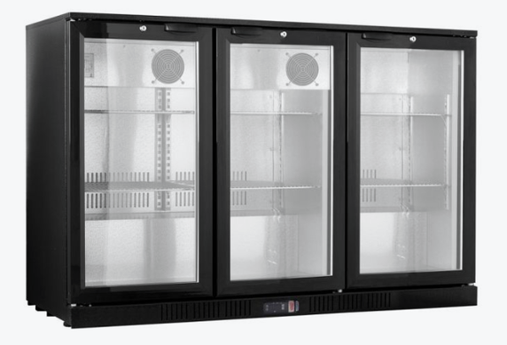 Thermaster LG-330HC Underbench Three Hinged Door Bar Cooler (293L)