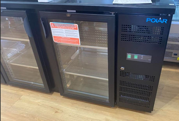 Ex-Showroom Polar Ex-UA022-A U-Series Back Bar Cooler 3 door Display