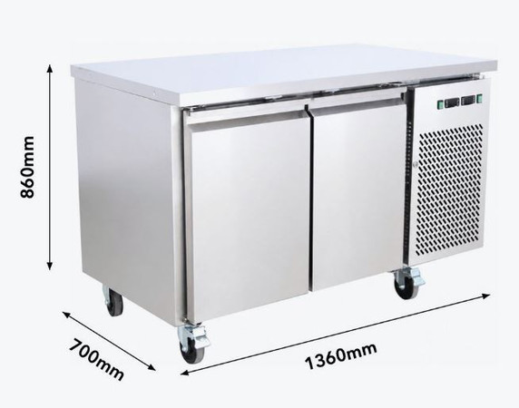 Thermaster Dual-Temperature GN Counter Refrigerator GN2100DT