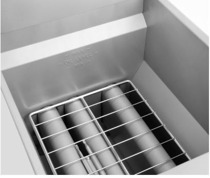 Apuro JB834-N Free Standing Natural Gas Fryer 23Ltr