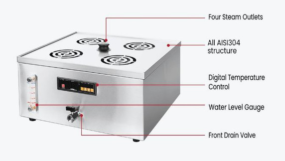 Benchstar Electric Steamer - ES-4SM