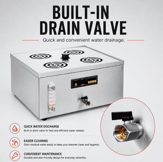 Benchstar Electric Steamer - ES-4SM