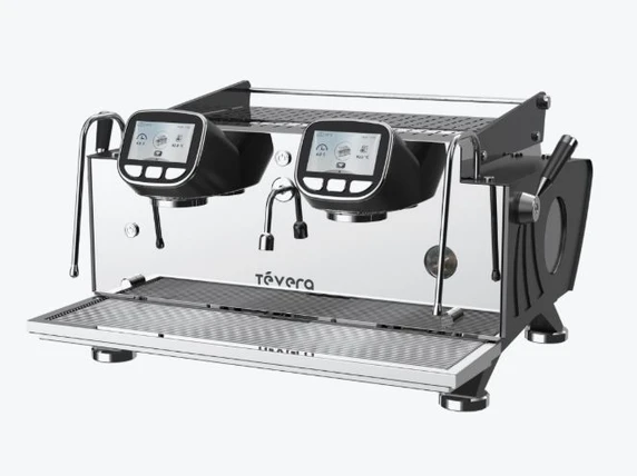 TéVera Black T3 Multi-Boiler Commercial Tea Brewing Machine (2 Group) - TVT3-2B