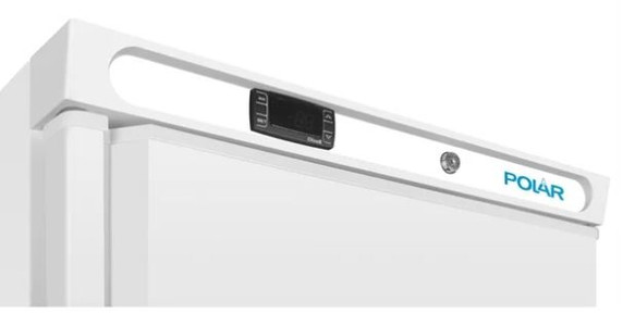 Polar CD613-A C-Series Upright Freezer White 365Ltr