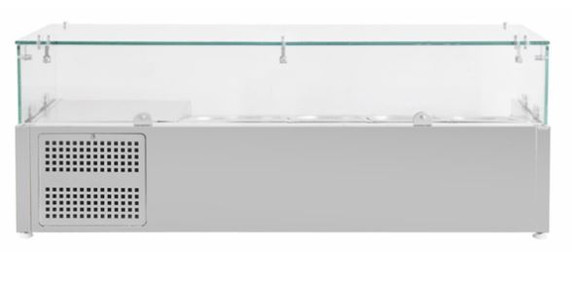 Polar GD875-A G-Series Countertop Prep Fridge 3x 1/3GN & 1x 1/2GN