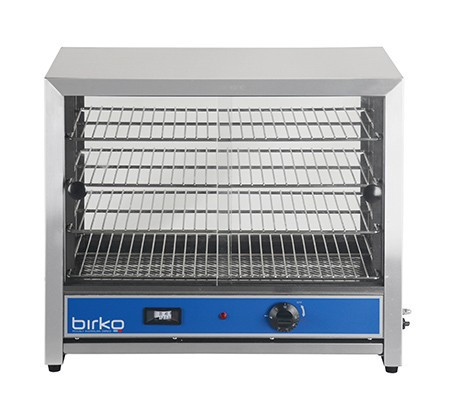 Birko 1040091 Pie Warmer with Glass Doors - 50 Pies