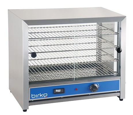 Birko 1040091 Pie Warmer with Glass Doors - 50 Pies
