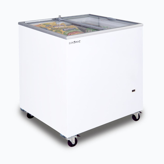 Bromic CF0200FTFG Flat Glass Top Chest Freezer 191L Bromic CF0200FTFG Flat Glass Top Chest Freezer 191L