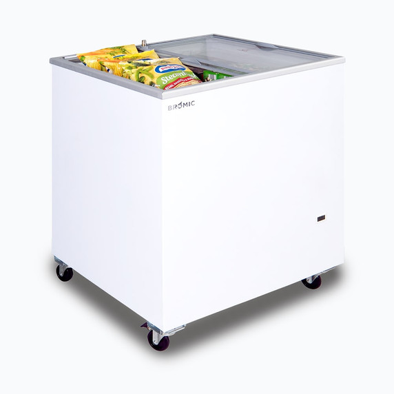 Bromic CF0200FTFG Flat Glass Top Chest Freezer 191L Bromic CF0200FTFG Flat Glass Top Chest Freezer 191L