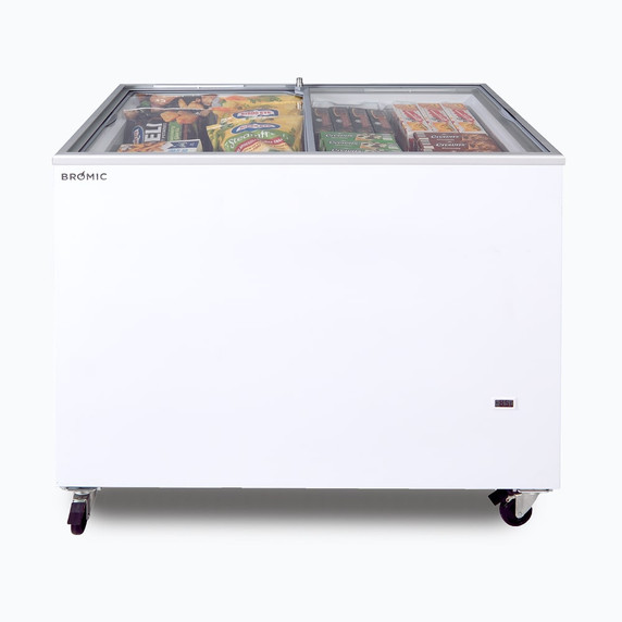 Bromic CF0300FTFG - Display Chest Freezer - 296L - Flat Glass Top