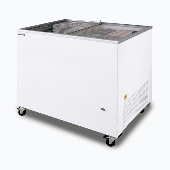 Bromic CF0300FTFG - Display Chest Freezer - 296L - Flat Glass Top