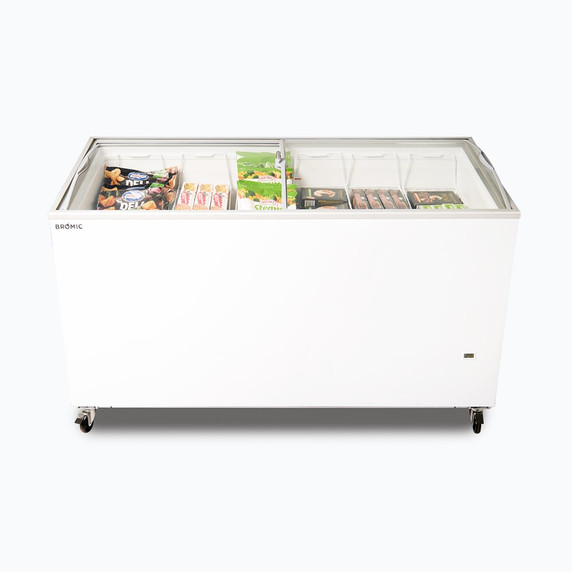 Bromic Display Chest Freezer - 427L - Curved Glass Top Bromic Display Chest Freezer - 427L - Curved Glass Top