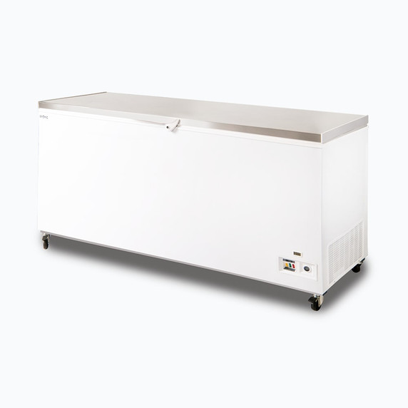 Bromic Storage Chest Freezer - 675L - Stainless Steel Top Bromic Storage Chest Freezer - 675L - Stainless Steel Top