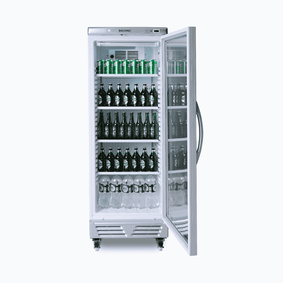 Bromic Upright Display Fridge 290L - 1 Door - Flat Glass Bromic Upright Display Fridge 290L - 1 Door - Flat Glass