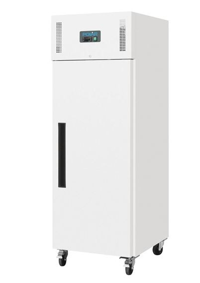 Polar DL899-A G-Series Upright Fridge White 600Ltr