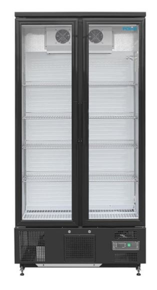 Polar GJ449-A G-Series Upright Back Bar Cooler with Hinged Doors 490Ltr
