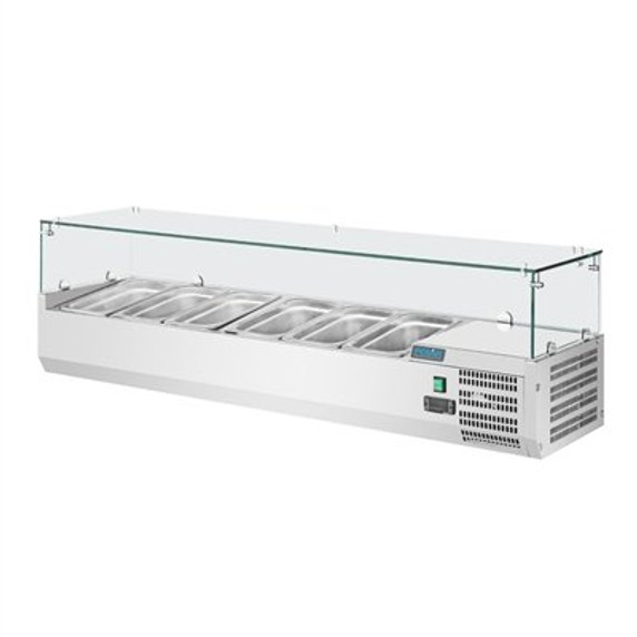 Polar GD876-A G-Series Countertop Prep Fridge 5 x 1/3GN & 1 x 1/2GN Polar GD876-A G-Series Countertop Prep Fridge 5 x 1/3GN & 1 x 1/2GN