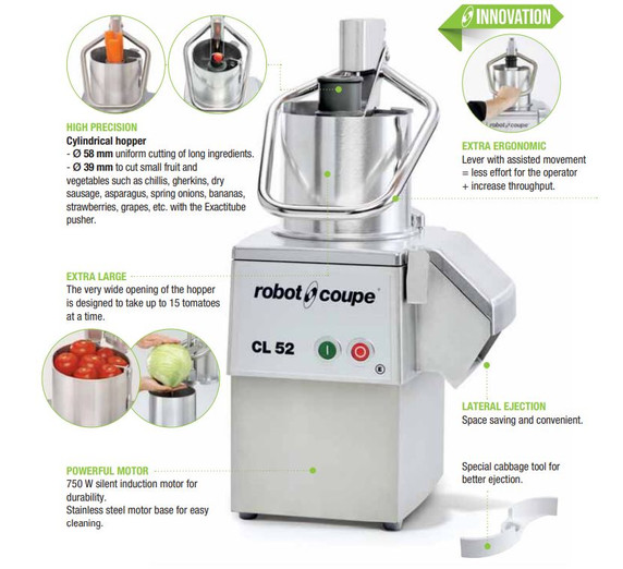 Robot Coupe CL 52 Vegetable Prep Machine