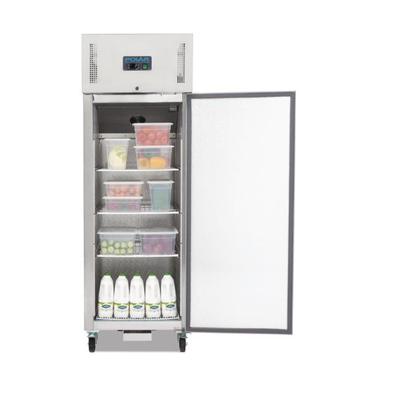 Polar DL893-A G-Series Upright Fridge Stainless Steel 600Ltr