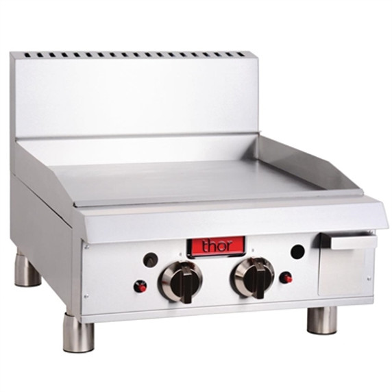 Thor GH105-P Gas Griddle 24" manual control with flame failure- LPG TR-G24F LPG Thor GH105-P Gas Griddle 24" manual control with flame failure- LPG TR-G24F LPG