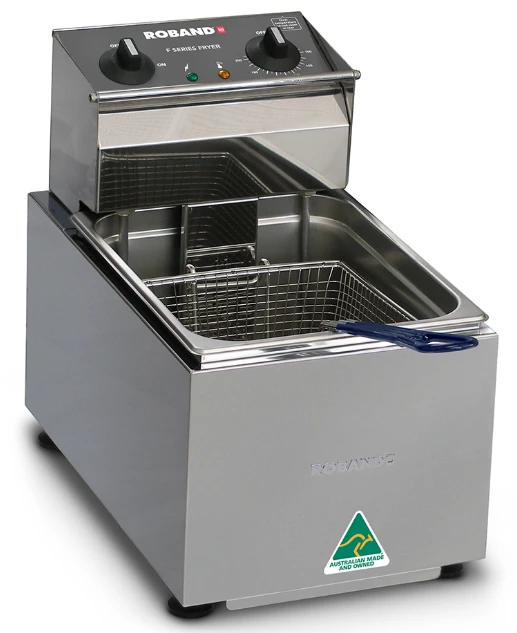 Roband F18 F Series 8L Single Pan Benchtop Commercial Deep Fryer