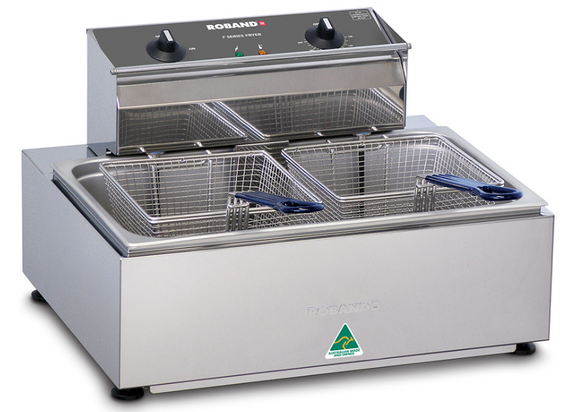 ROBAND F111 F Series Single Pan Double Basket Counter Top Fryer