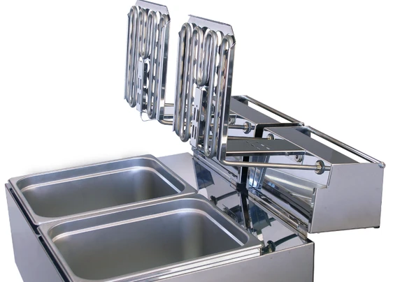 Roband F111 F Series 11L Single Pan Double Basket Benchtop Deep Fryer
