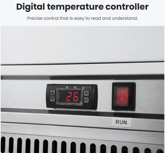 Thermaster two large door DELUXE Sandwich Bar - SCB/18