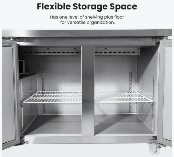 Thermaster two large door DELUXE Sandwich Bar - SCB/18