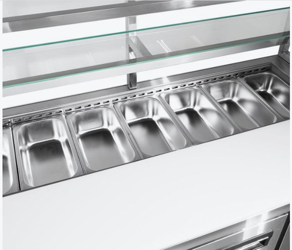 Thermaster two large door DELUXE Sandwich Bar - SCB/18