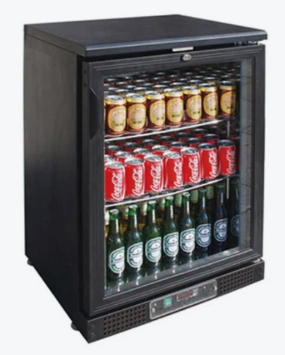 Thermaster SC148G Single Glass Door Underbar Display Fridge (129L)