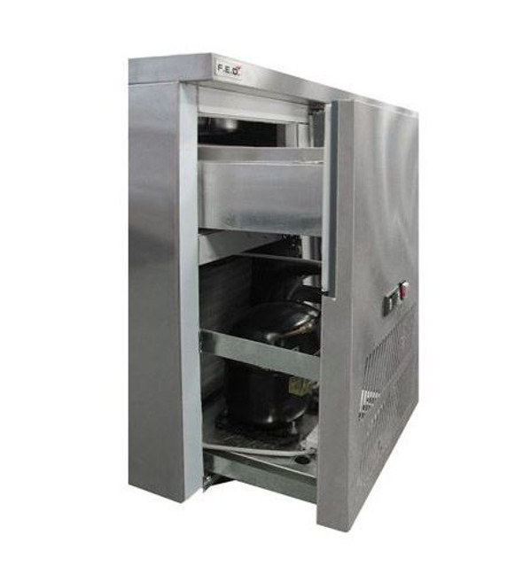 PPB/18 Two Large Door DELUXE Pizza Prep Bench 