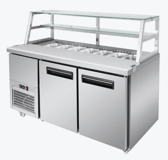 Thermaster two door Deluxe Sandwich Bar - SCB/15