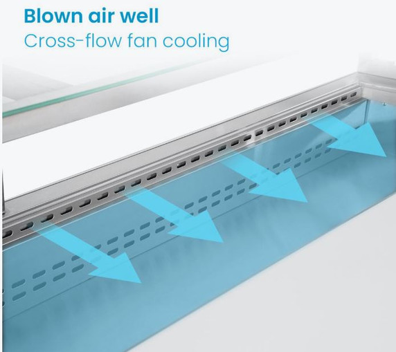 Thermaster two door Deluxe Sandwich Bar - SCB/15