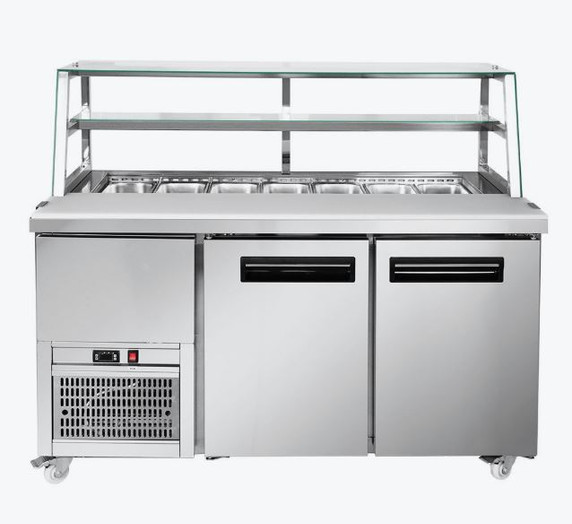 Thermaster two door Deluxe Sandwich Bar - SCB/15