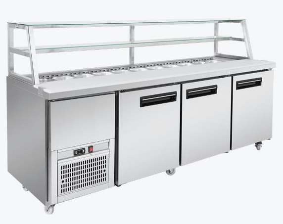 Thermaster three door DELUXE Sandwich Bar - SCB/21