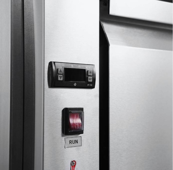 Thermaster three door DELUXE Pizza Prep Bench - PWB180