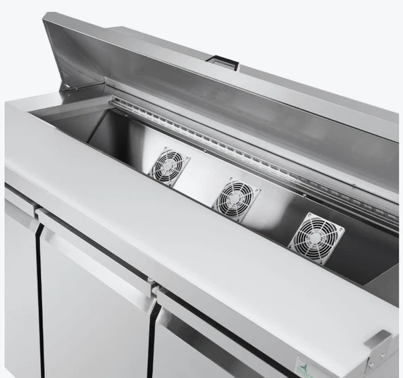 Thermaster SLB150 1500mm Sandwich Prep Bar Chiller | 340L 2-Door