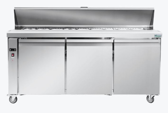 Thermaster three large door Sandwich Bar - SLB180