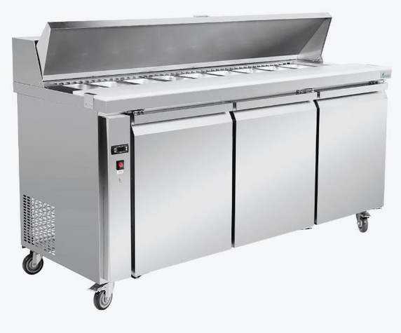 Thermaster three large door Sandwich Bar - SLB180
