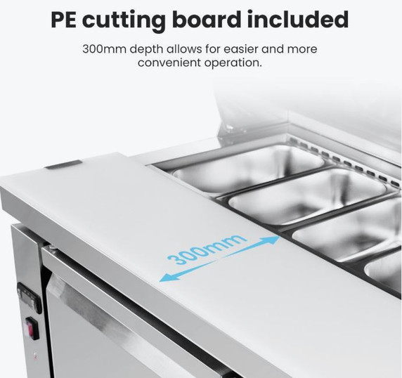 Thermaster four door Sandwich Bar - SLB240