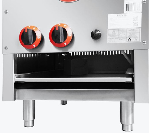 Gasmax Gas Dual Ring Single Burner with Built in Faucet RB-1B