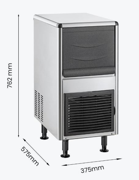 Blizzard Underbench Bullet Ice Maker 25Kg - SN-25C