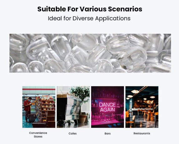 Blizzard Underbench Bullet Ice Maker 25Kg - SN-25C