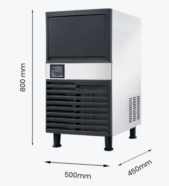 Blizzard Under Bench Ice Maker Air Cooled - SN-80P Blizzard Under Bench Ice Maker Air Cooled - SN-80P