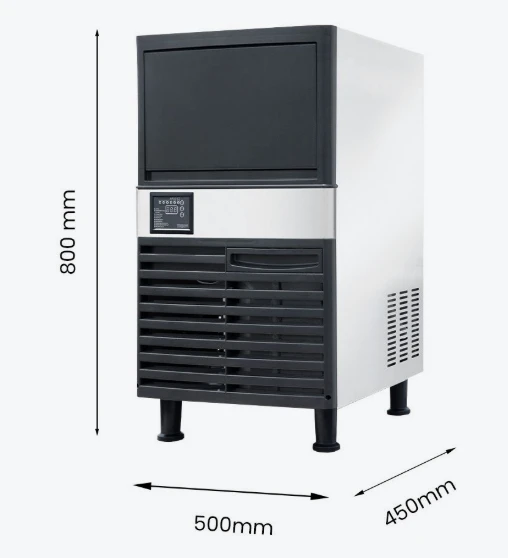 Blizzard SN-80P 36kg Underbench Ice Maker with Drain Pump | 10A
