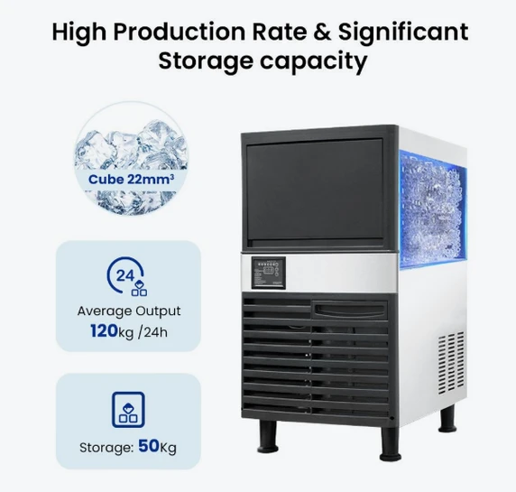Blizzard SN-80P Underbench Commercial Ice Maker – 36kg Daily Output