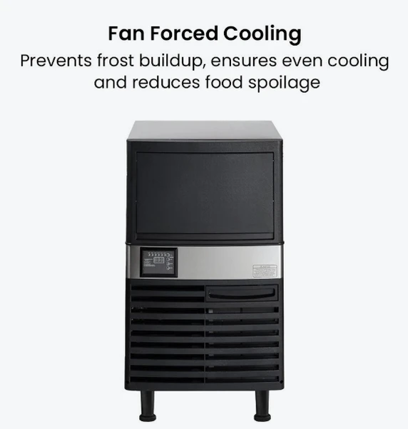 Blizzard SN-80P 36kg Underbench Ice Maker with Drain Pump | 10A