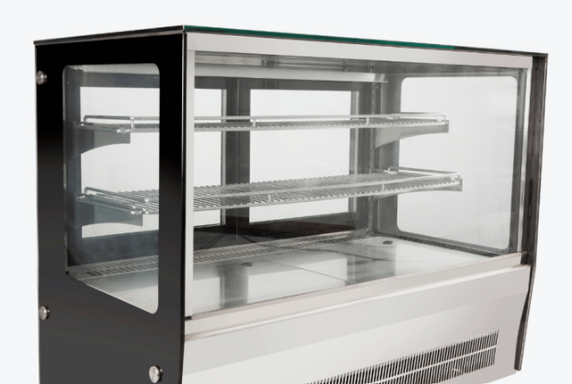 Bonvue Counter top square glass cold food display - GN-900RT Bonvue Counter top square glass cold food display - GN-900RT