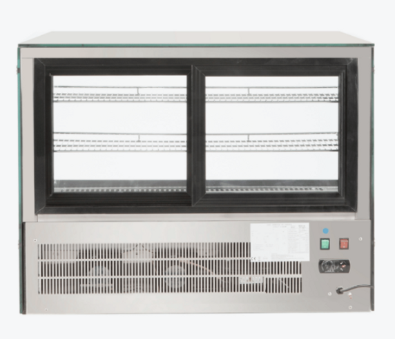 Bonvue Counter top square glass cold food display - GN-900RT Bonvue Counter top square glass cold food display - GN-900RT